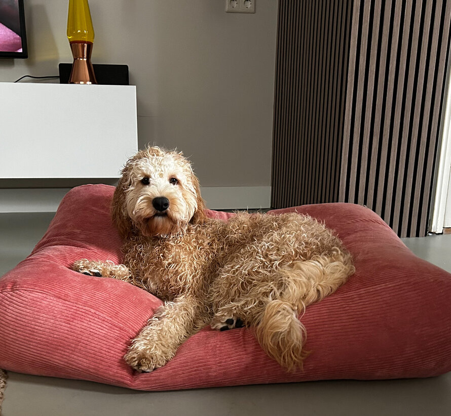 Hundebett Altrosa Cord