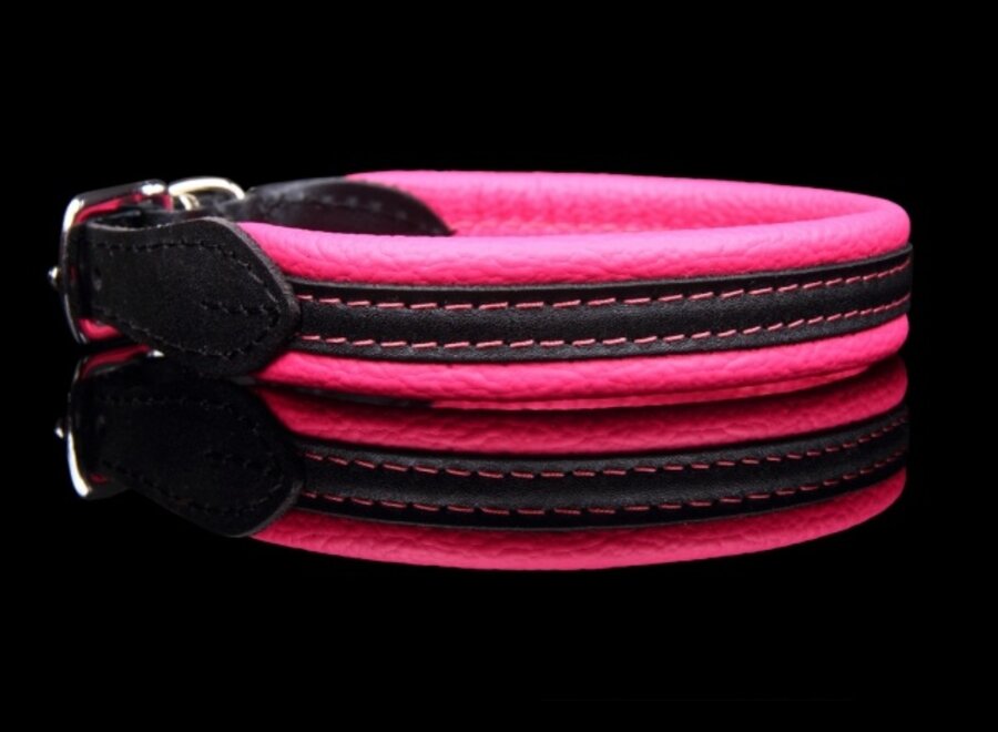Lederhalsband soft duo