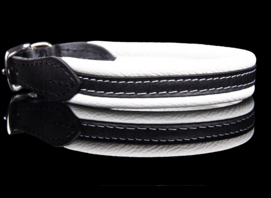 Lederhalsband soft duo