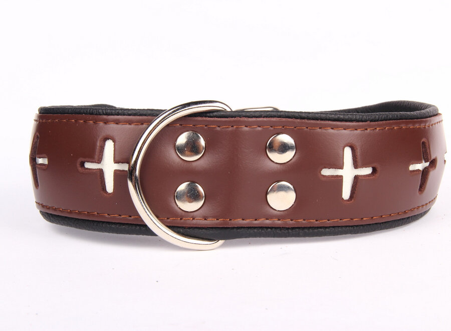 Swiss Lederhalsband