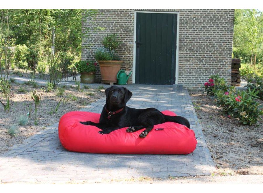 Lit pour chien rouge coating superlarge