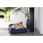 Lit pour chien bleu foncé