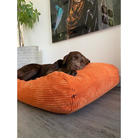 Dog's Companion® Lit pour chien Orange giant corduroy