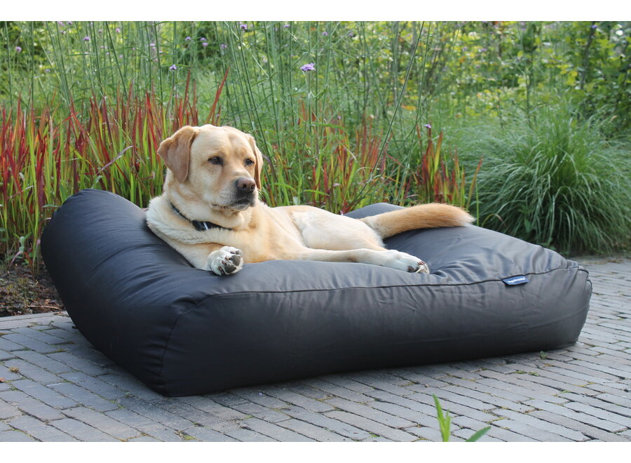 Lit pour chien noir coating superlarge