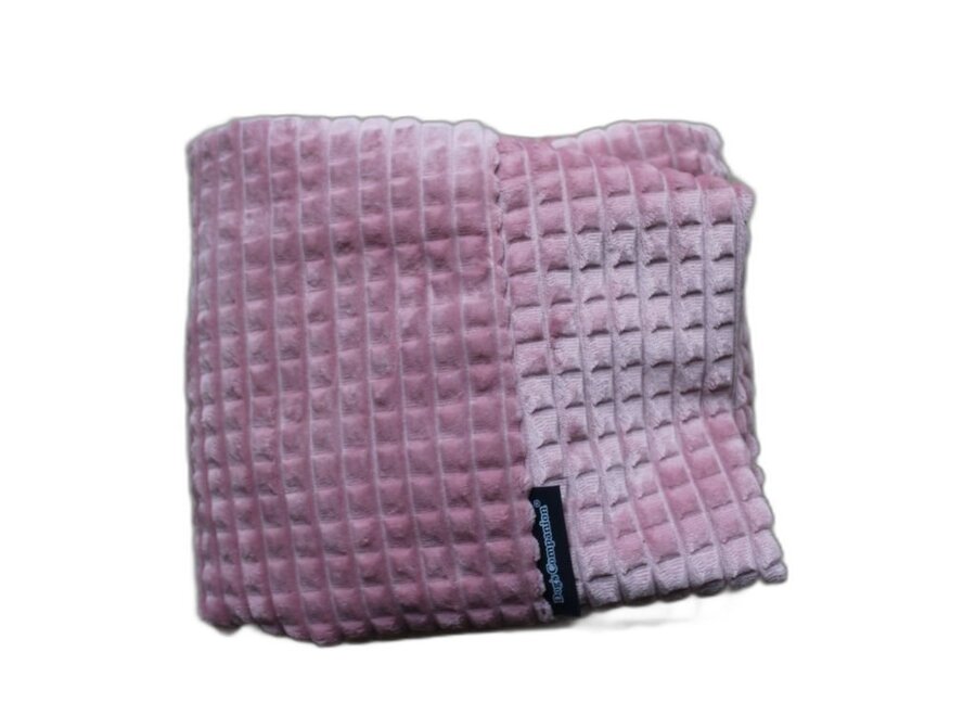 Lit pour chien little square soft pink