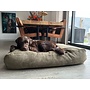 Lit pour chien olive giant velours côtelé