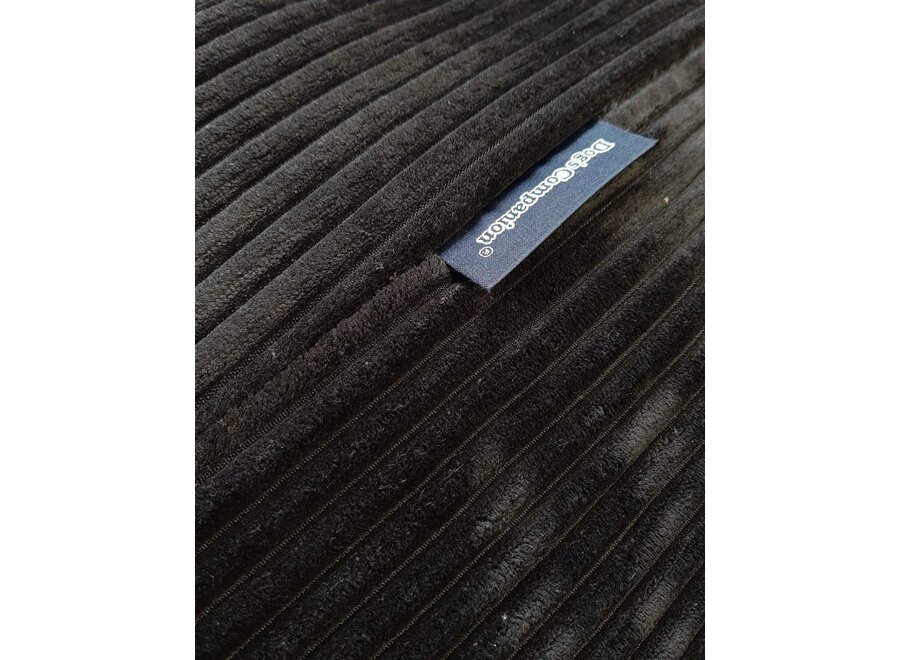Housse supplémentaire black giant velours côtelé medium