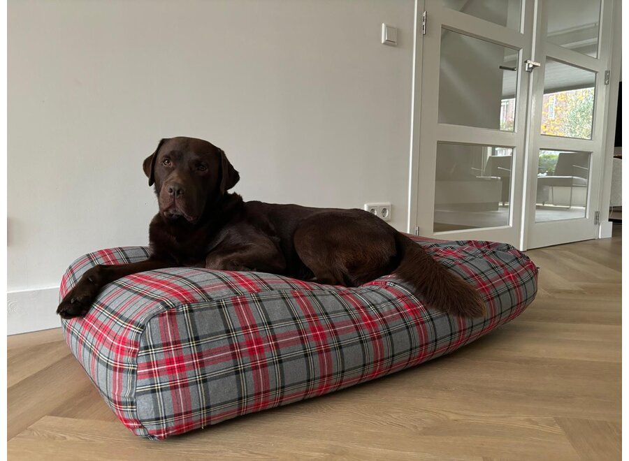 Lit pour chien scottish grey medium