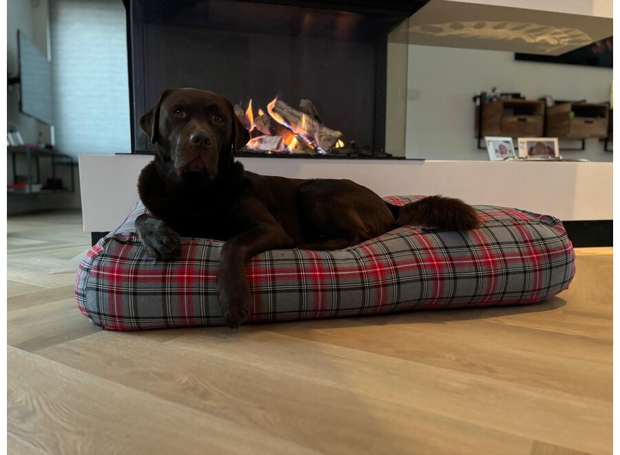 Lit pour chien scottish grey medium