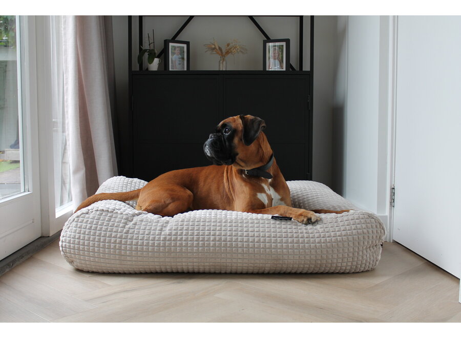 Lit pour chien little square soft sand small