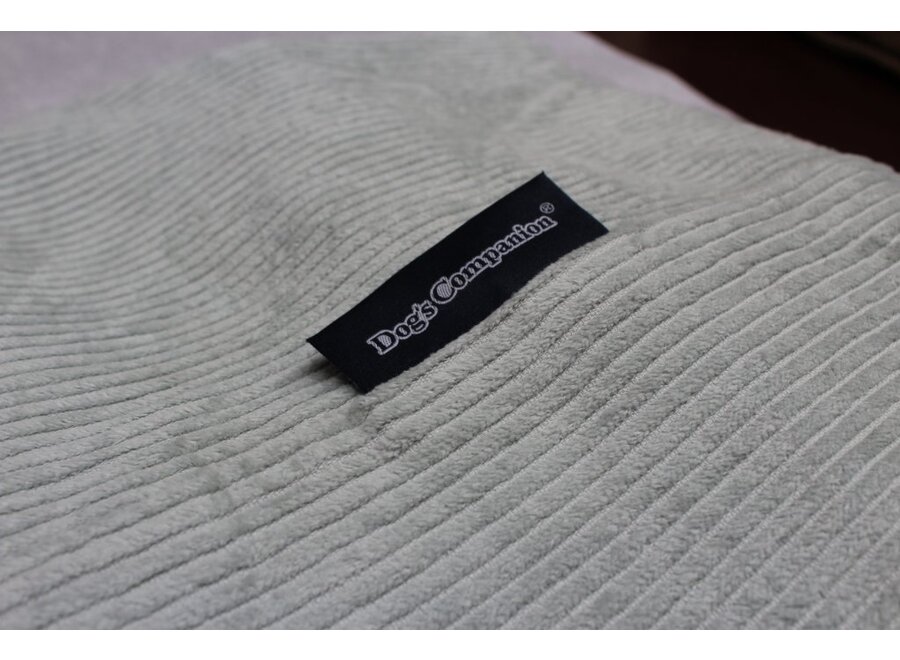 Lit pour chien cool vert mint velours côtelé