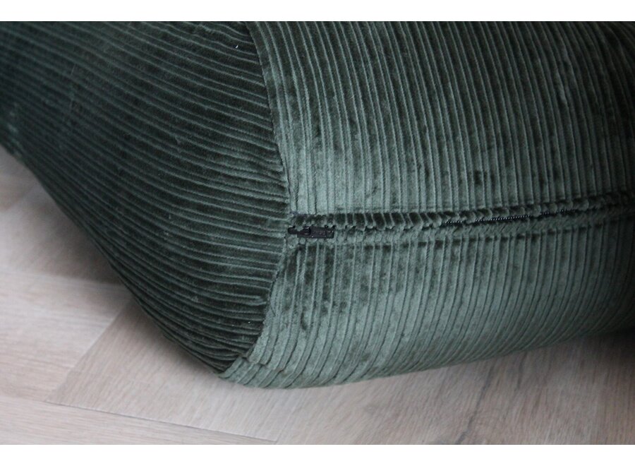 Lit pour chien hunting double velours côtelé superlarge