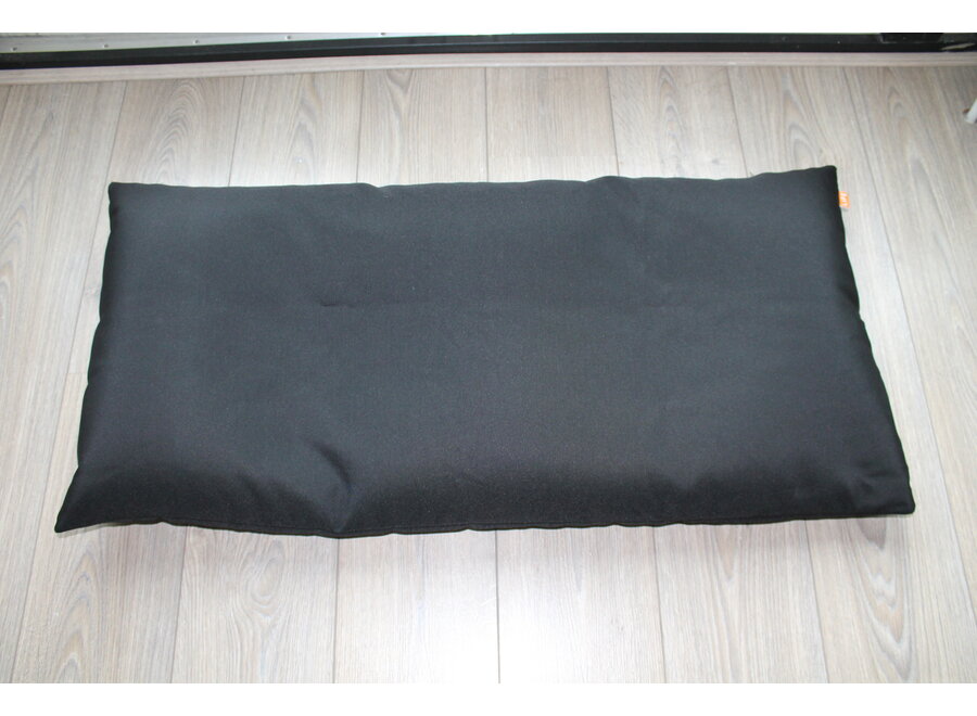 Lit pour chien noir 105 x 53 x 12 cm