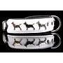 Collier en cuir Bull Terrier