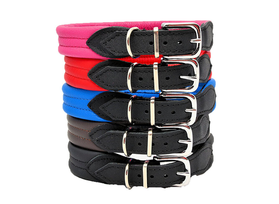 Collier en cuir souple