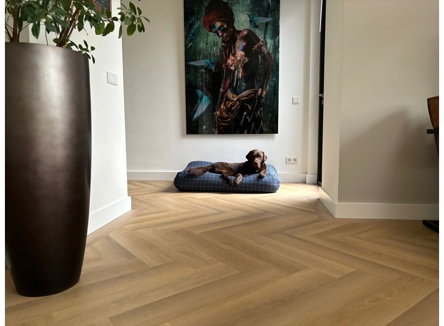 Lit pour chien Manhattan mid bleu superlarge