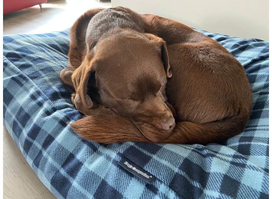 Lit pour chien fleece cosy blue medium