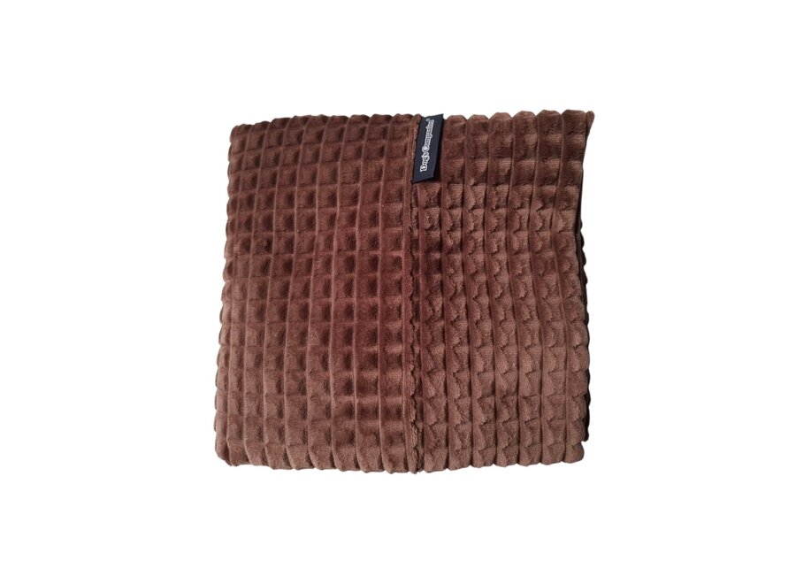 Housse supplémentaire little square soft brown large