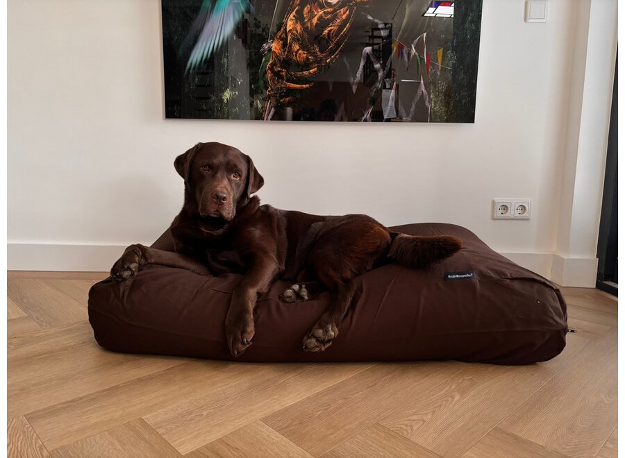 Lit pour grand chien chocolat superlarge
