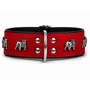 Collier en cuir pour Bulldog anglais