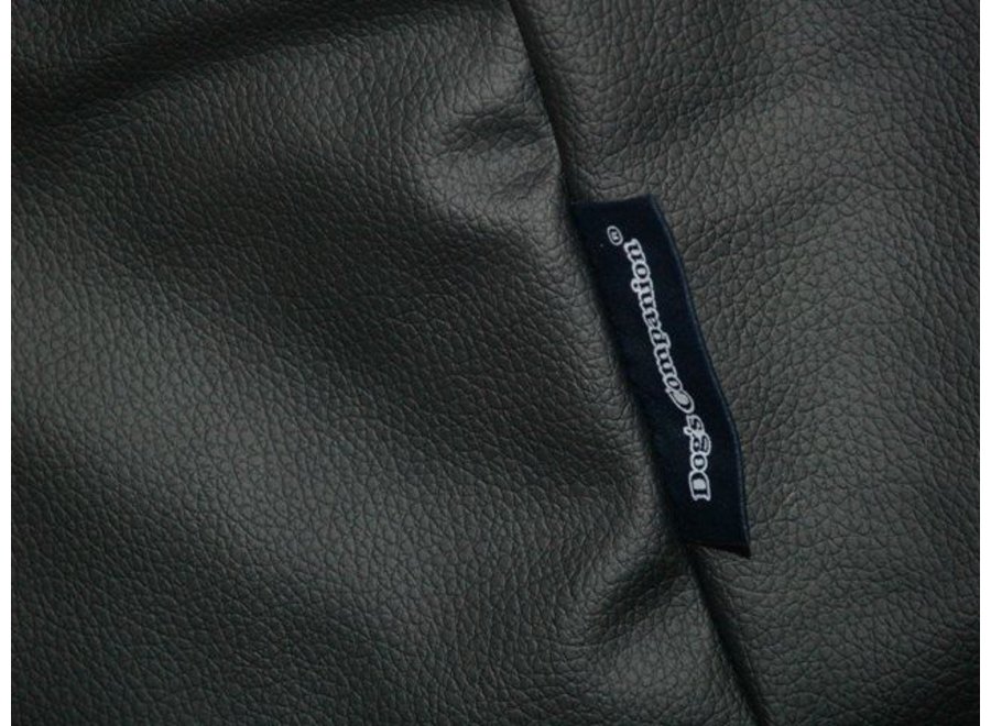Housse supplémentaire noir leather look small