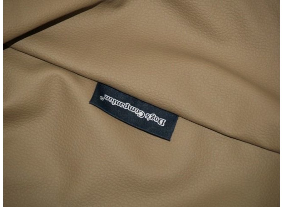 Housse supplémentaire taupe leather look small