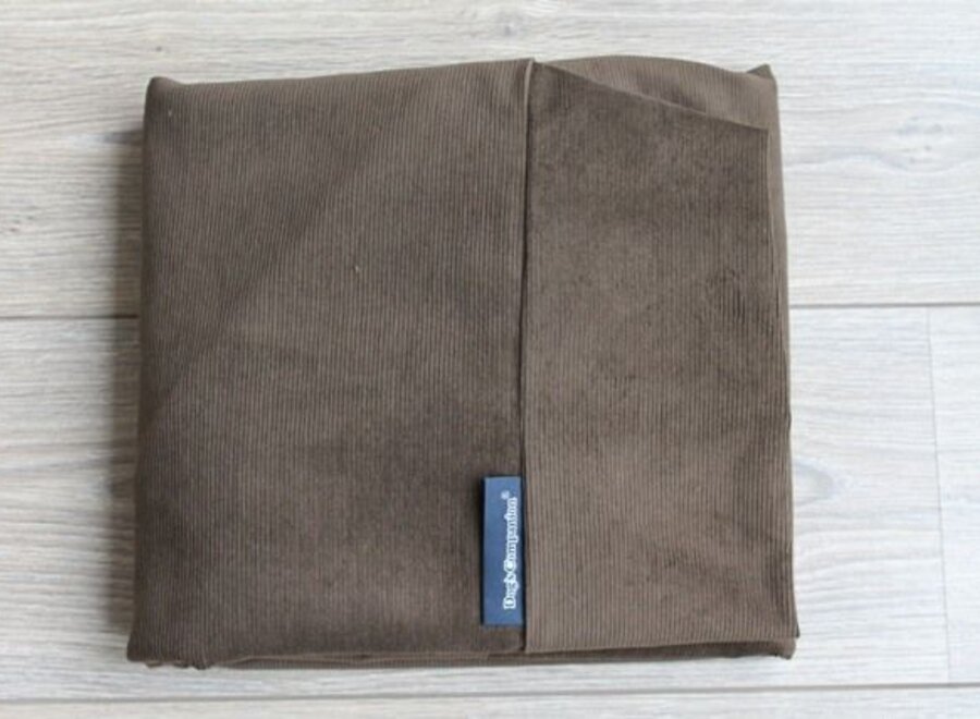 Lit pour chien brun naturel (corduroy) Extra Small