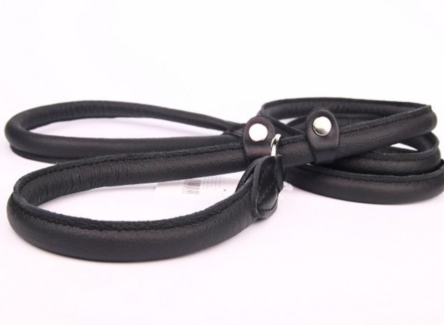 Leather retriever line (double stop)