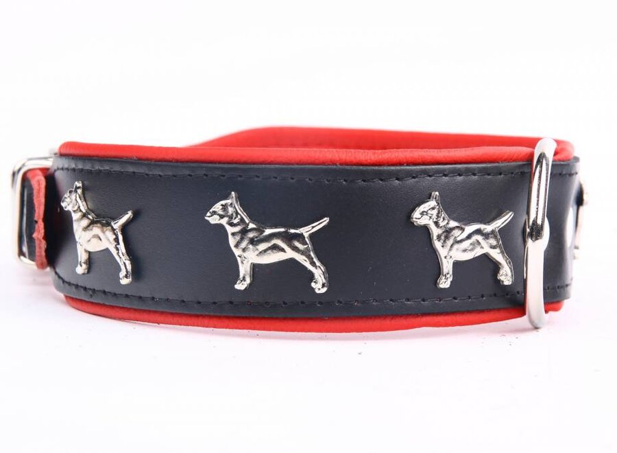 Collier en cuir Bull Terrier