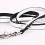 Adjustable leather round leash (soft/duo)