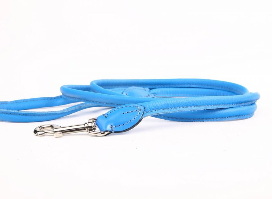 Leather round leashes