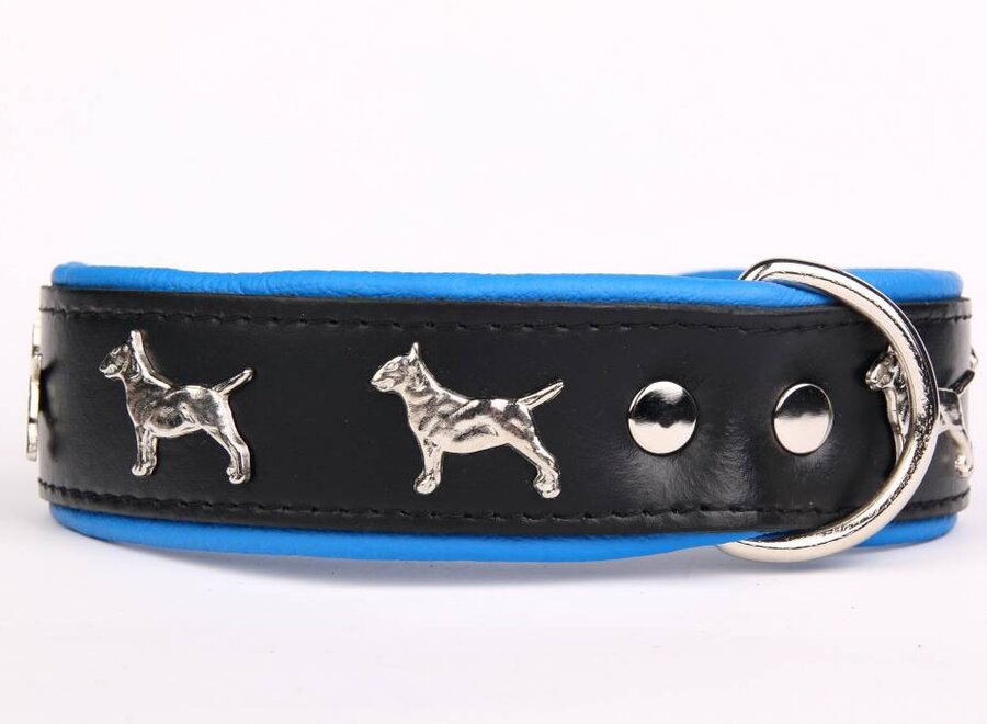 Collier en cuir Bull Terrier