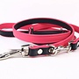 Adjustable leather round leash (soft/duo)