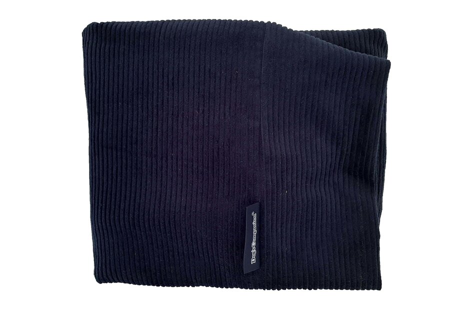 Extra cover dark blue corduroy large