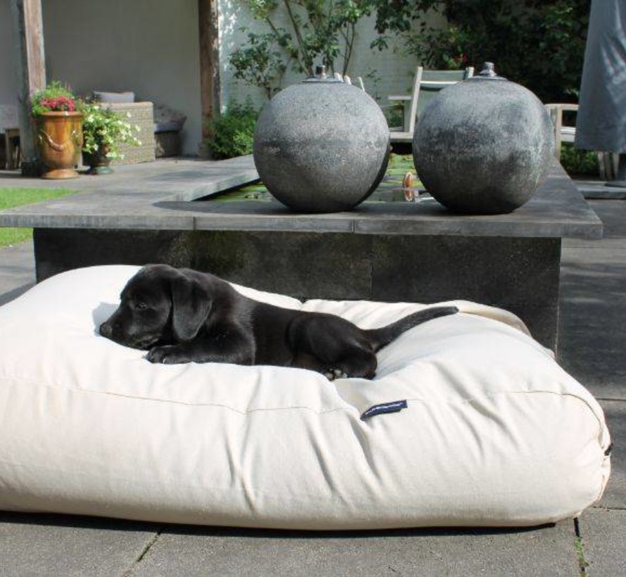 Dog bed white sand Superlarge