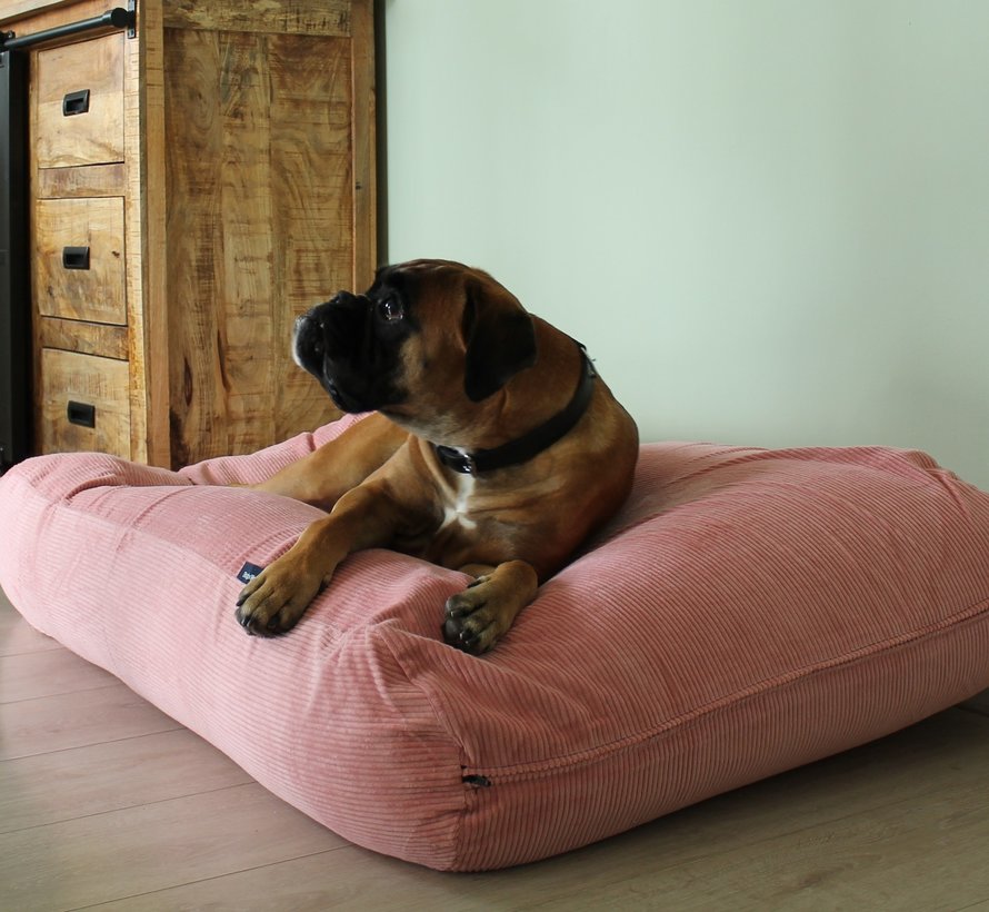 Dog bed Old Pink Corduroy Extra Small