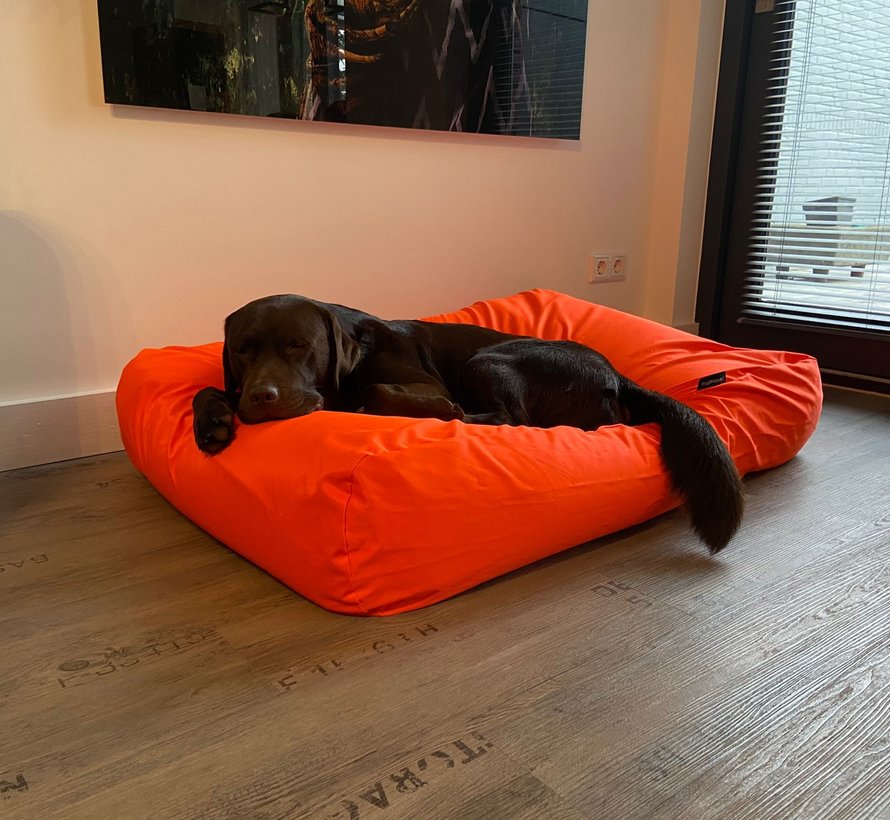 Dog bed Orange coating Small