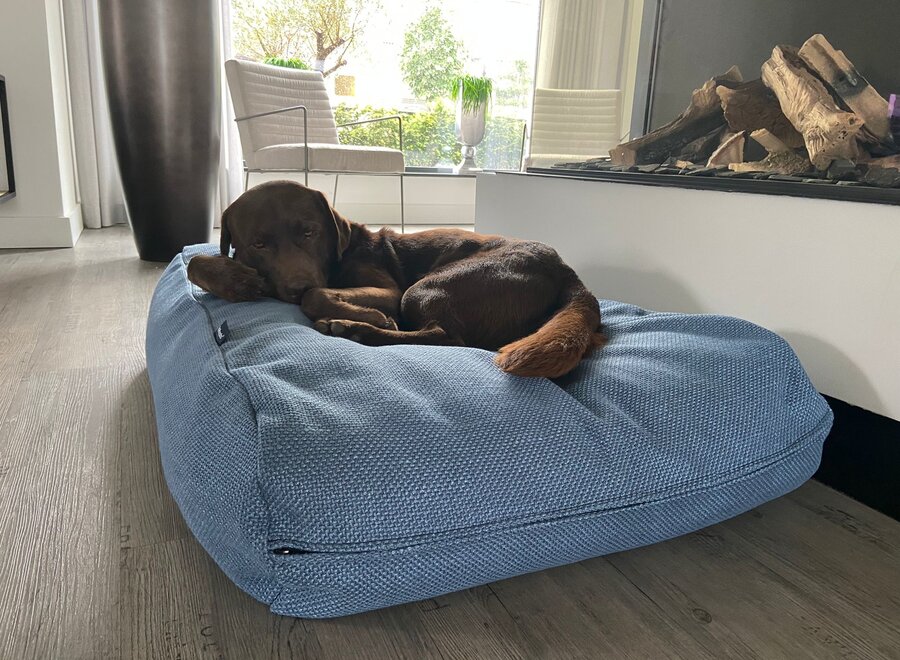 Dog bed Copenhagen mid blue