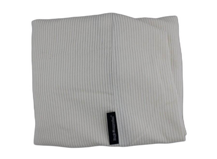 Dog bed off-white corduroy