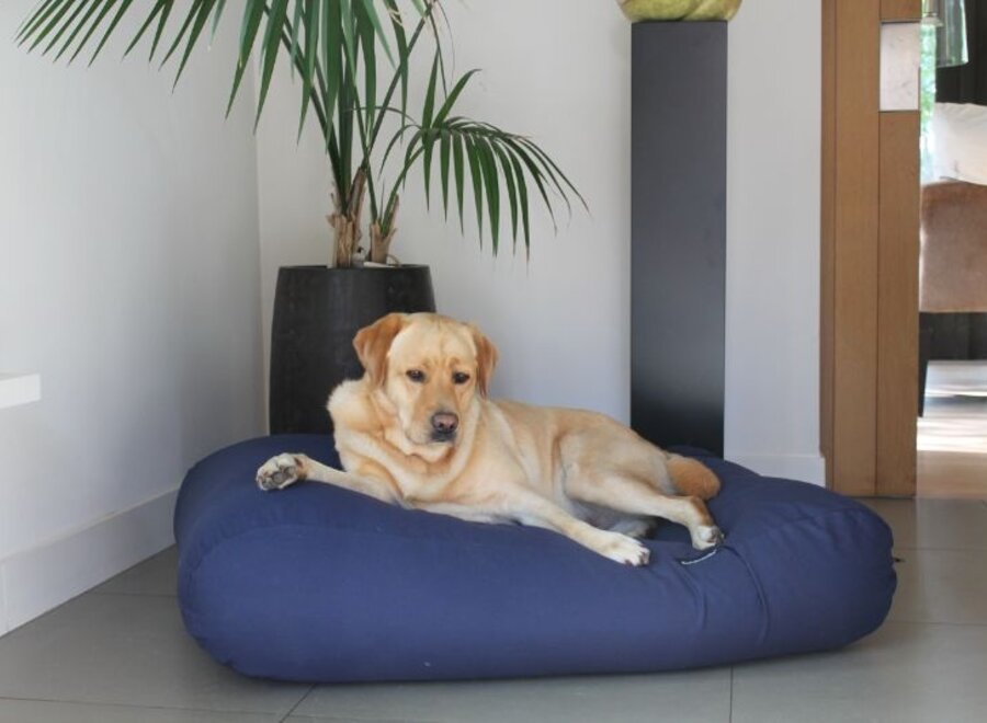 Dog bed dark blue