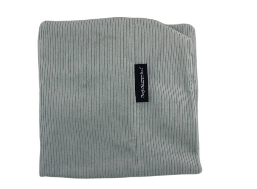 Dog bed cool mint green corduroy