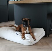 Dog's Companion Dog bed off-white double corduroy large
