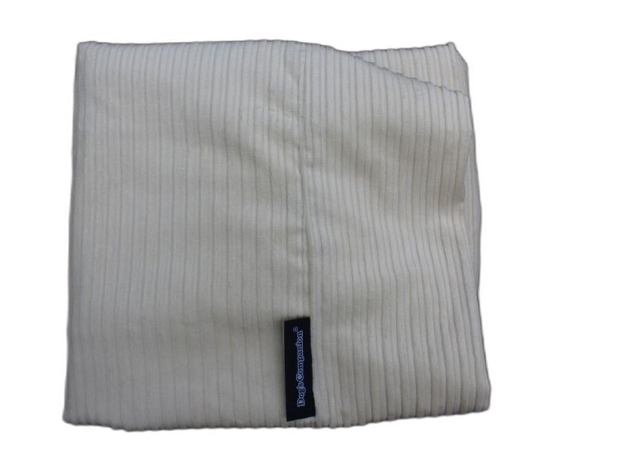 Extra cover off-white double corduroy superlarge