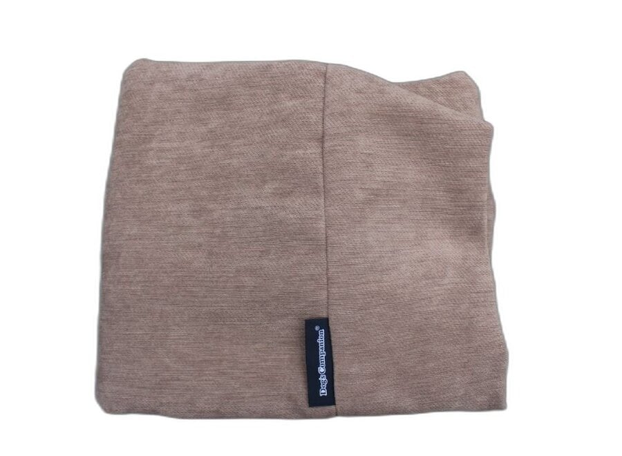 Dog bed cappuccino chenille velours