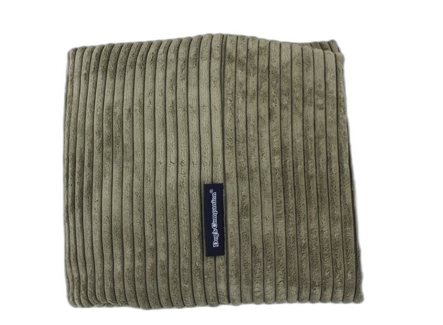 Dog bed olive giant corduroy