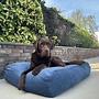 Dog bed rafblue double corduroy