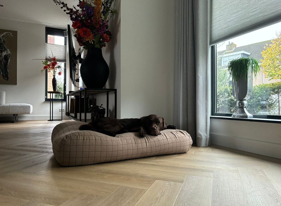 Dog bed Manhattan camel large