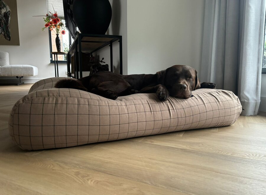 Lit pour chien Manhattan chameau large