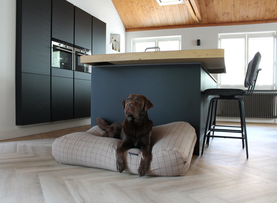 Dog bed Manhattan camel small