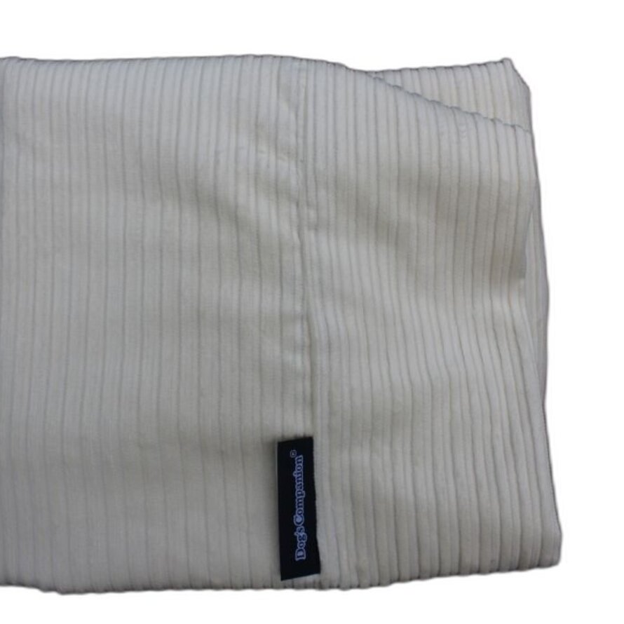 White dog bed covers 